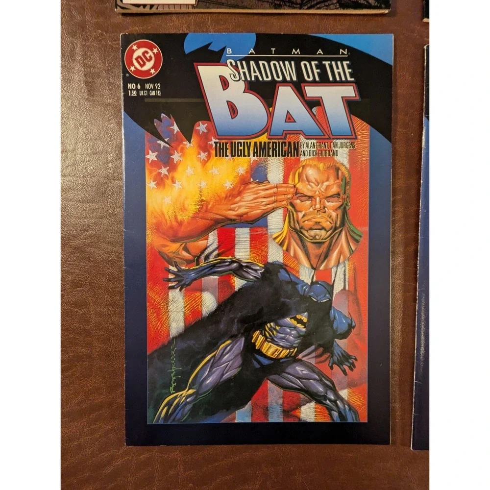 DC Comics Batman Lot of 8 Vintage Comic Books 1980s–1990s w/ Duplicates‎